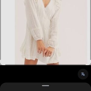 Free People White Boho Dress
